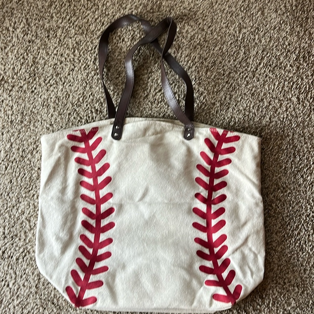 Baseball tote bag